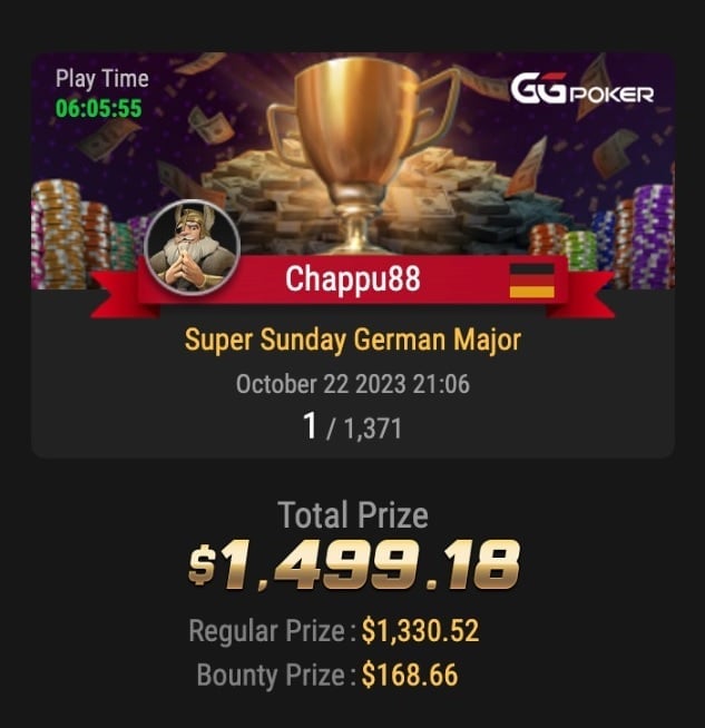 Super Sunday German Major - Bounty Hunters Editon II