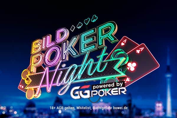 BILD.de Poker Night - gewinne die kostenlose Wildcard