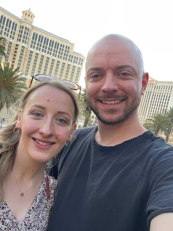 Charlott und René in Las Vegas