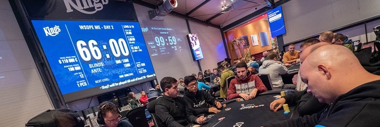 WSOP Europe Update: Late-Registration geschlossen