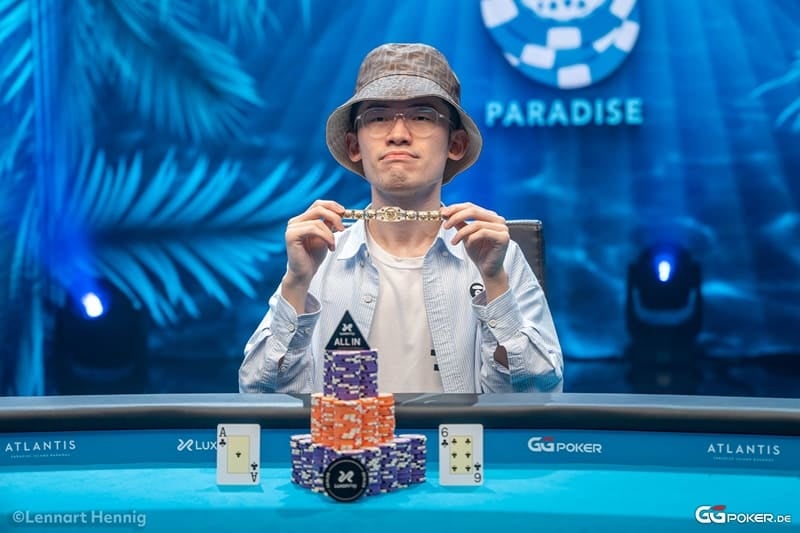 Yinan Zhou WSOP Paradise